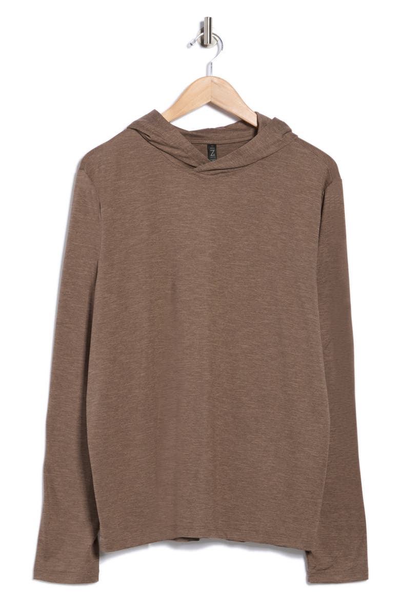 Energy Pullover Hoodie, Alternate, color, BROWN MOREL