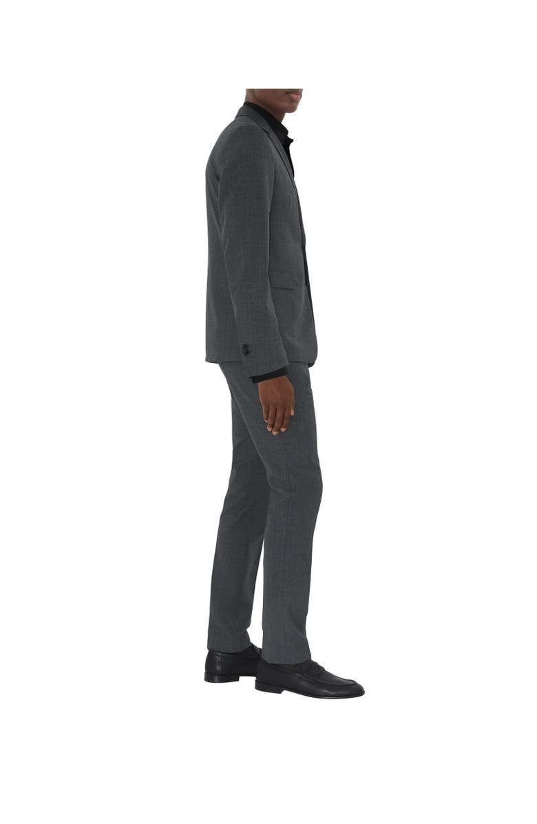 Burberry Wool Tailored Jacket, Alternate, color, Rock Grey