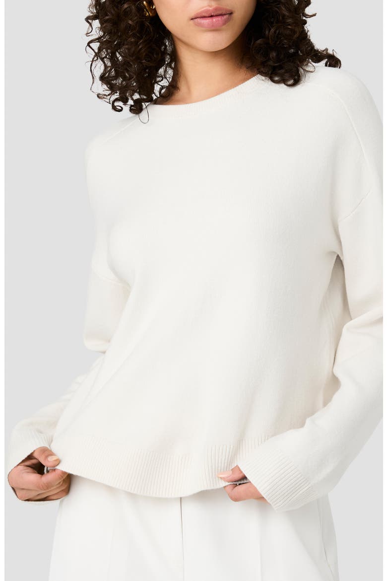 Babysoft Oversize Crewneck Sweater, Main, color, PORCELAIN CREAM