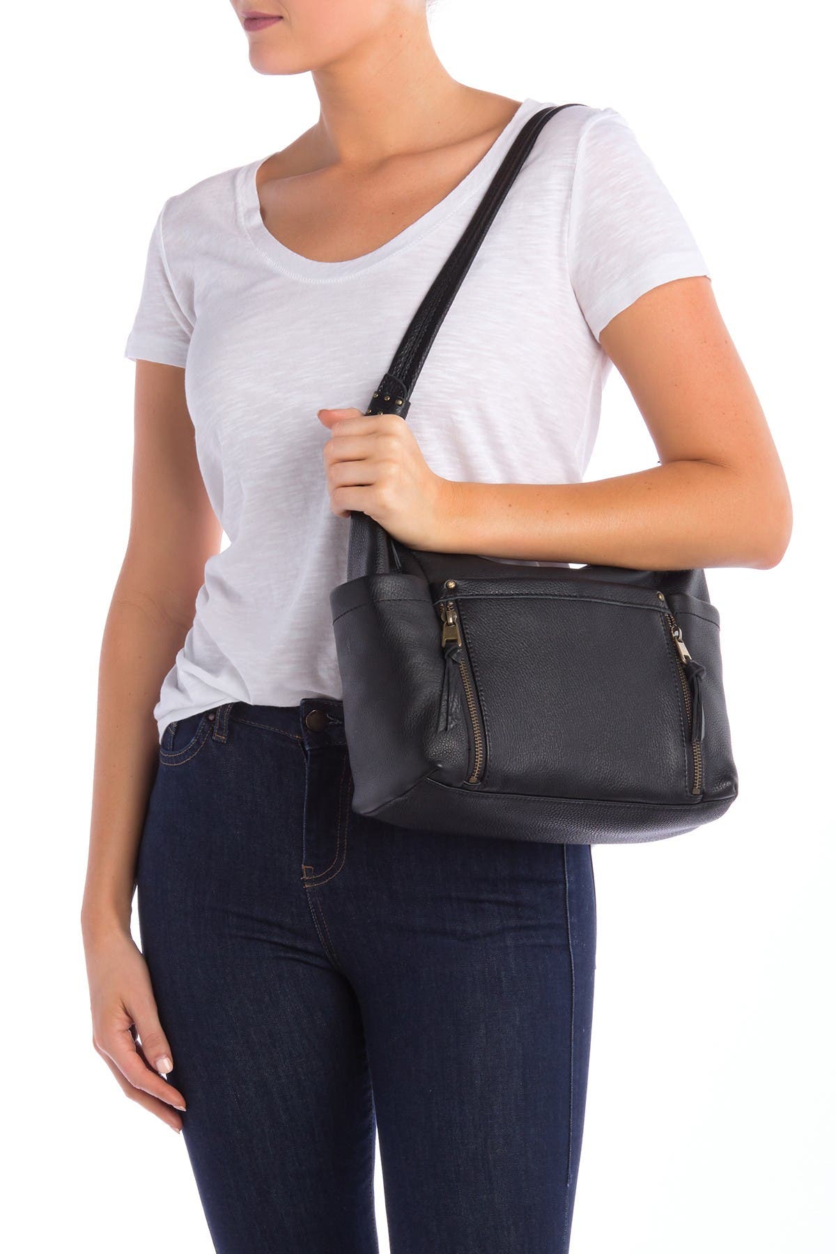 THE SAK COLLECTIVE Gen Leather Hobo Bag, Main, color, 