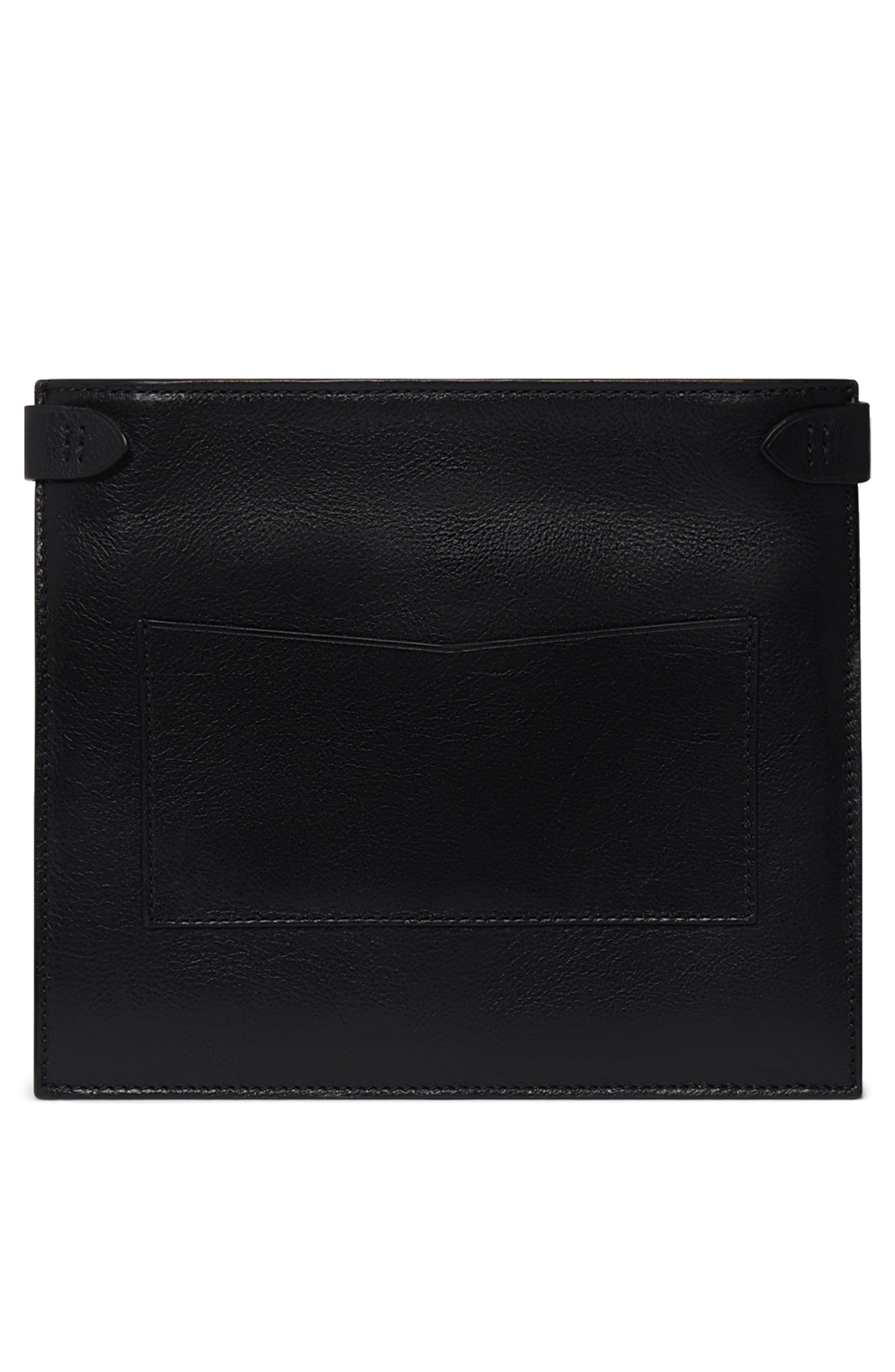 Métier London Stowaway Water Buffalo Leather Crossbody Bag, Alternate, color, 