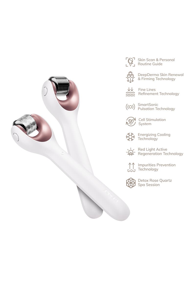 SmartAppGuided MicroNeedle Face Roller | 9 in 1, Alternate, color, Starlight