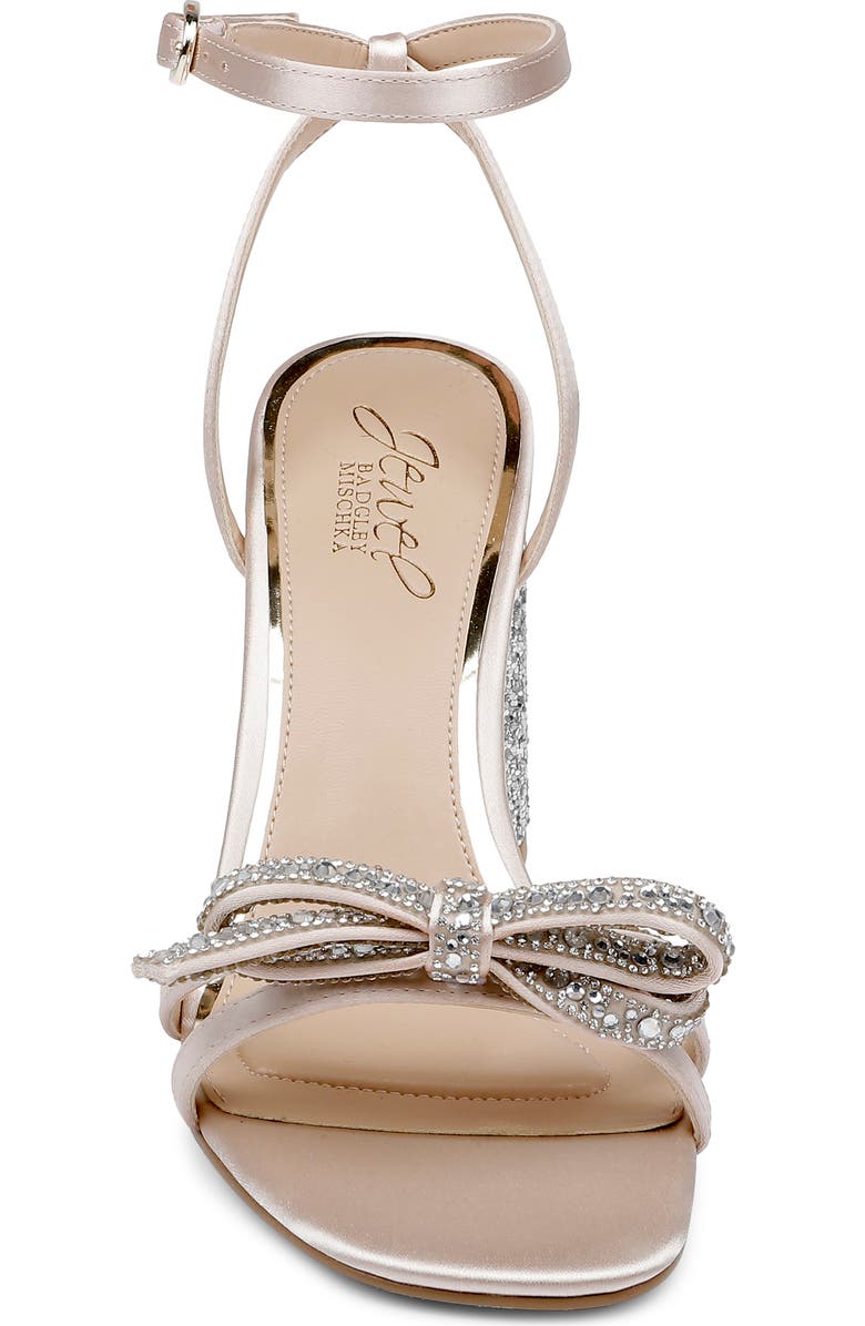 Jewel Badgley Mischka Hillary Ankle Strap Sandal, Alternate, color, Champ Sati