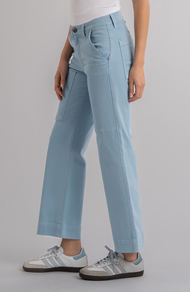 KUT from the Kloth High Waist Ankle Wide Leg Utility Pants, Alternate, color, 