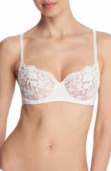 Natori Plush Romance Lace Underwire Balconette Bra