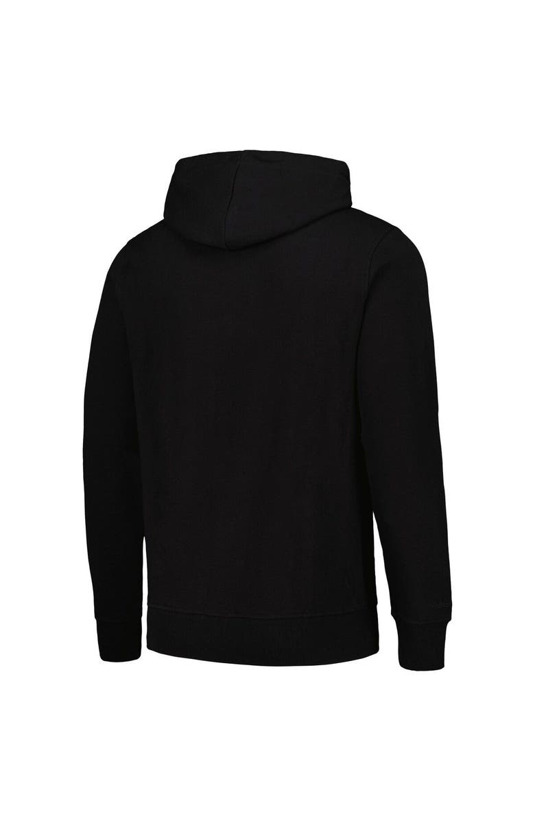 Mitchell & Ness Men's Mitchell & Ness Black New England Patriots Gridiron Classics Big Face 7.0 Pullover Hoodie, Alternate, color, Black