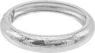 Adornia Textured Bangle Bracelet