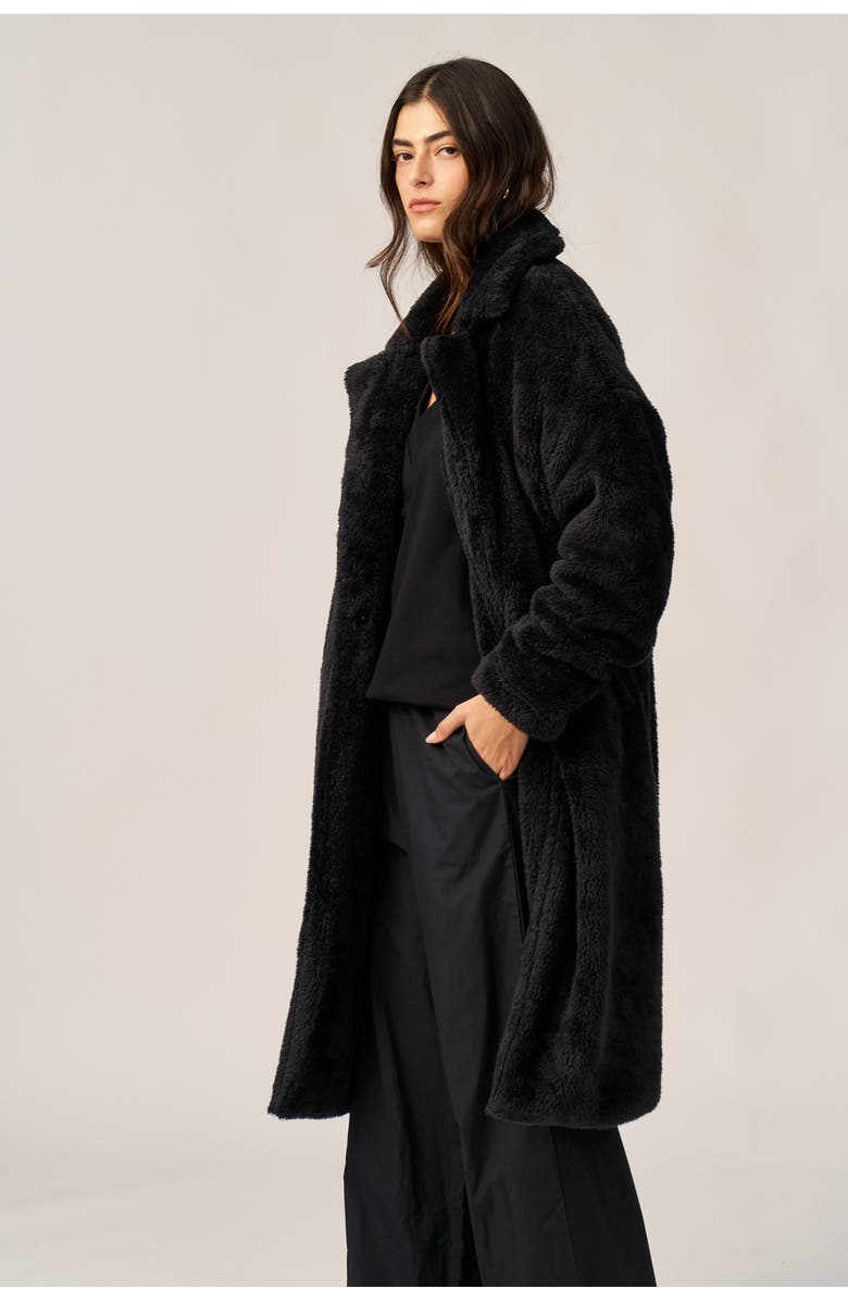 Gottex Beach Life The Long Lounge Coat, Alternate, color, Black