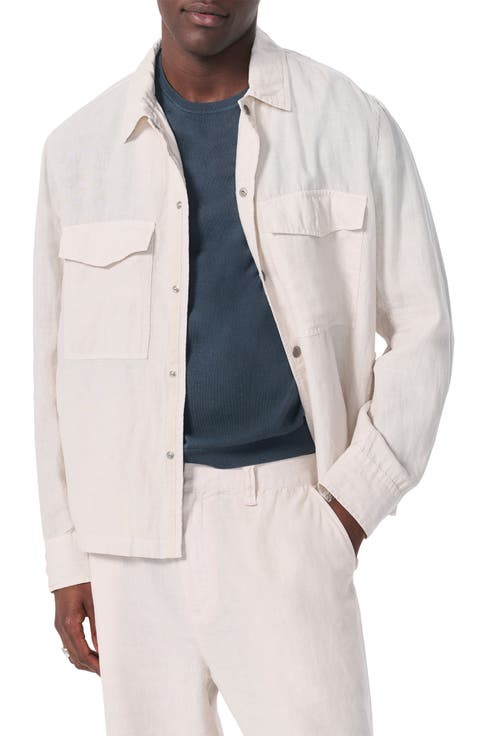 Angus Linen Shirt Jacket