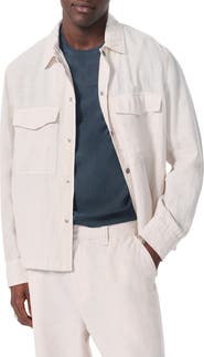 rag & bone Angus Linen Shirt Jacket