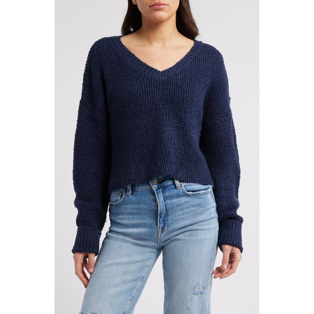 PACSUN PACSUN RENATA V-NECK SWEATER