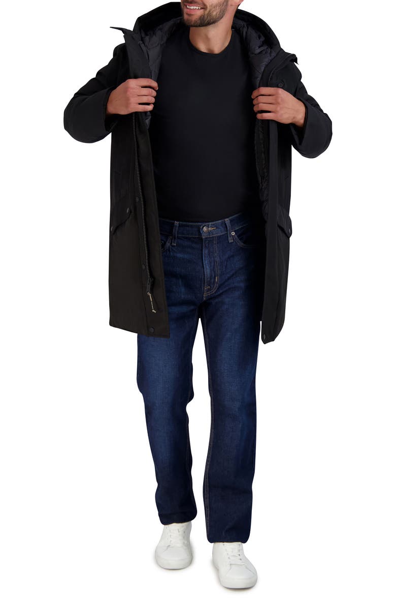 Cole Haan Long Down Parka, Alternate, color,