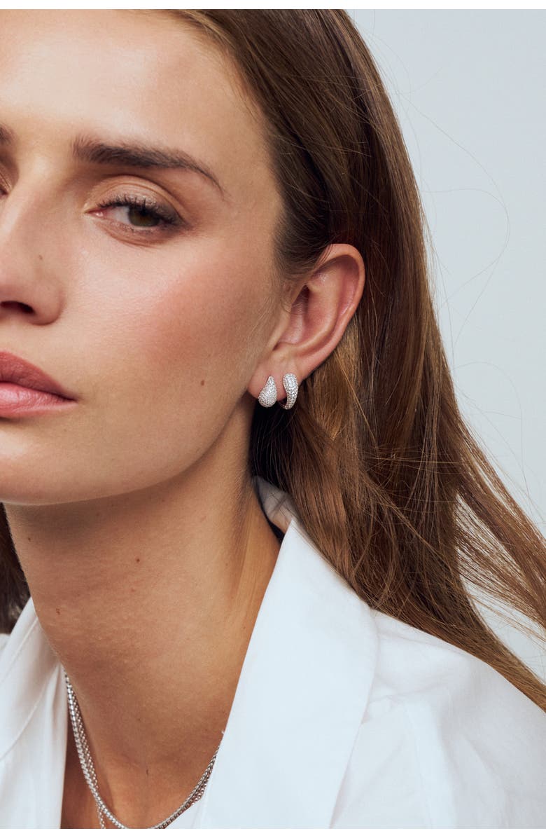 Sif Jakobs Jewellery Earrings Goccia Calare Piccolo, Alternate, color, 925 Sterling Silver