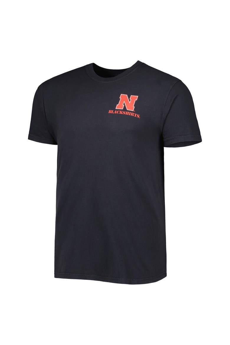 Men's Black Nebraska Huskers Hyperlocal T-Shirt, Alternate, color, Black