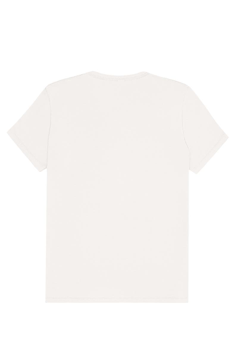 Dalix Womens Lil Coffee Jersey Tee, Alternate, color, Vintage White