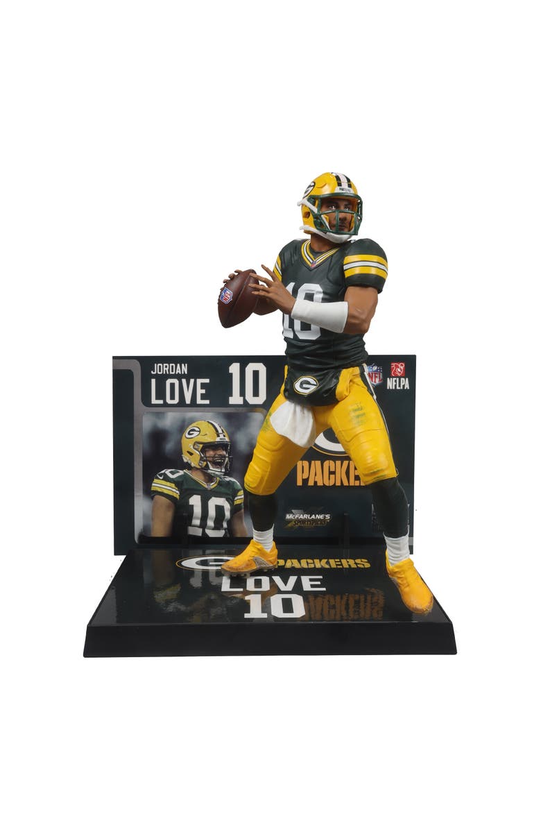 McFarlane Jordan Love (Green Bay Packers) NFL 7" Figure McFarlane's SportsPicks, Main, color, Green