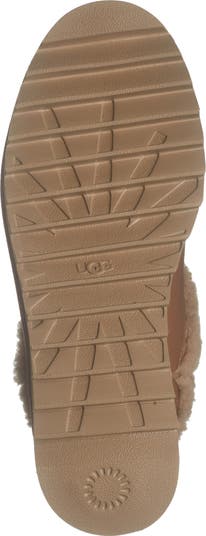 Ultra Mini Alina Curled Genuine Shearling Platform Boot