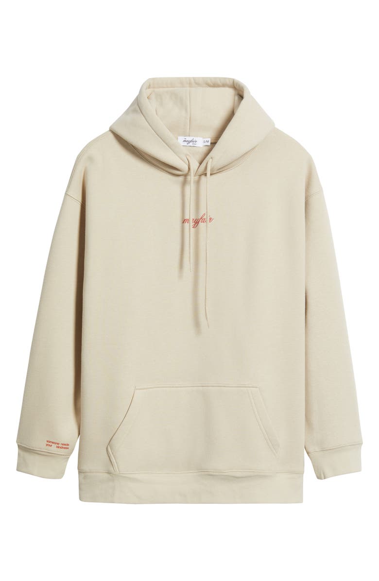 THE MAYFAIR GROUP Everyone Matter Today Graphic Hoodie, Alternate, color, Taupe