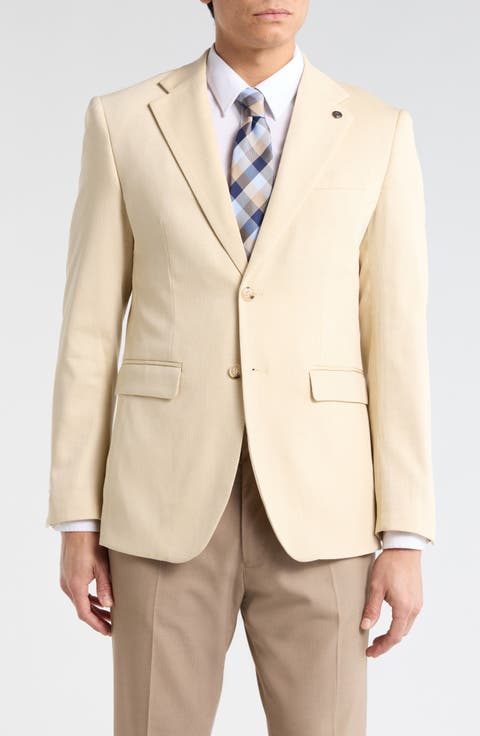Slim Fit Cotton Blend Sport Coat