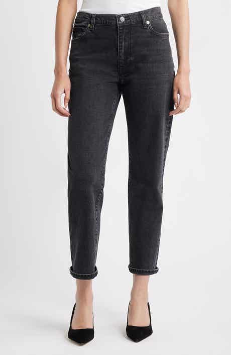 FRAME The Borrowed Mid Rise Boyfriend Jeans