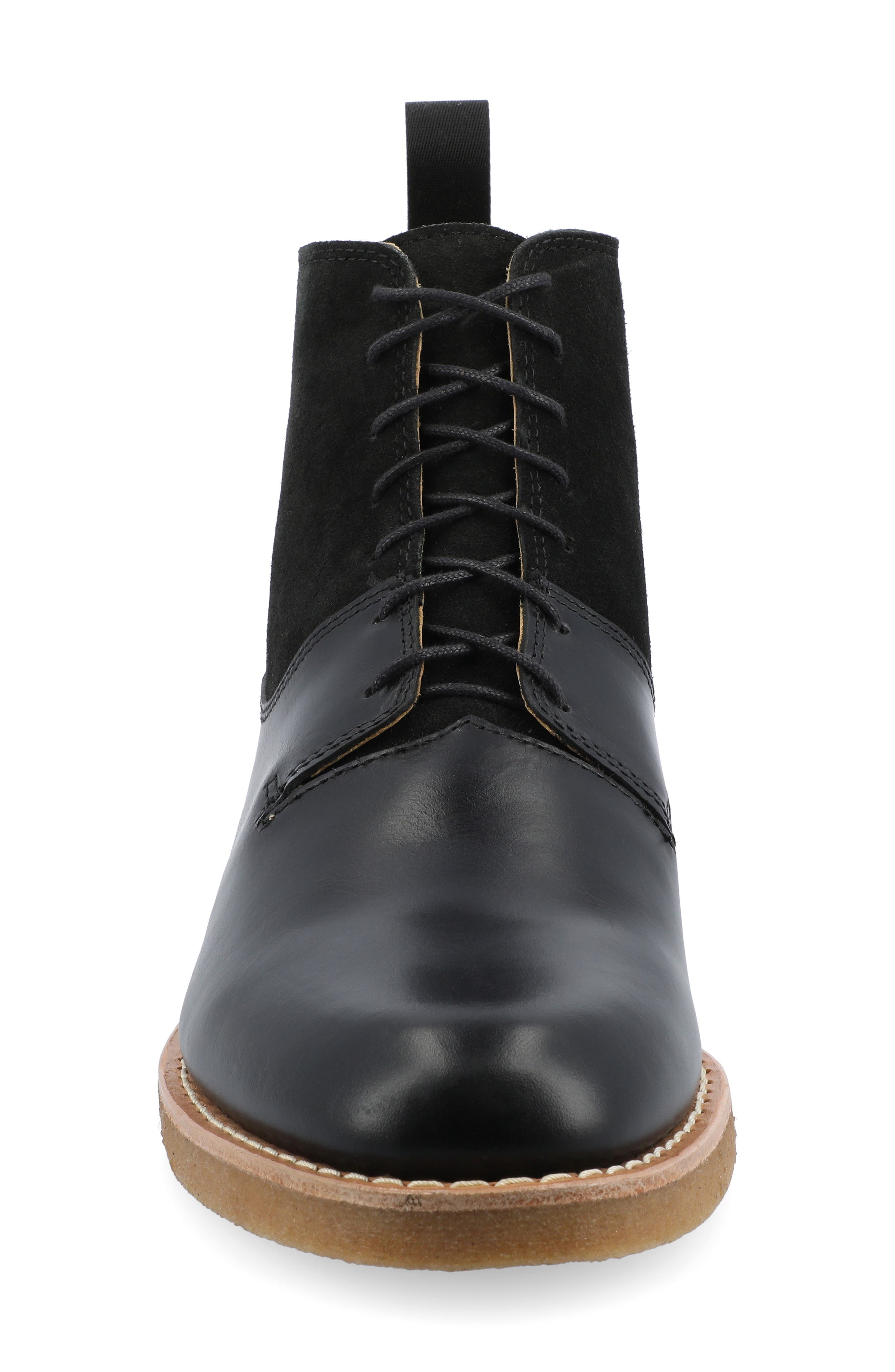TAFT The Douglas Plain Toe Boot, Alternate, color, Midnight