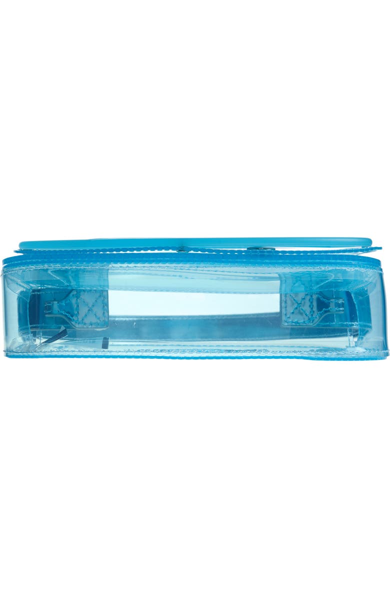 DIESEL<sup>®</sup> 1DR Logo Clear Shoulder Bag, Alternate, color, Blue