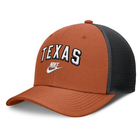 Men's Nike Texas Orange/Black Texas Longhorns Legacy Arch Rise Performance Trucker Adjustable Hat