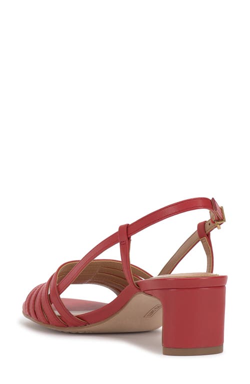 Vince Camuto Layton Slingback Sandal In Salsa