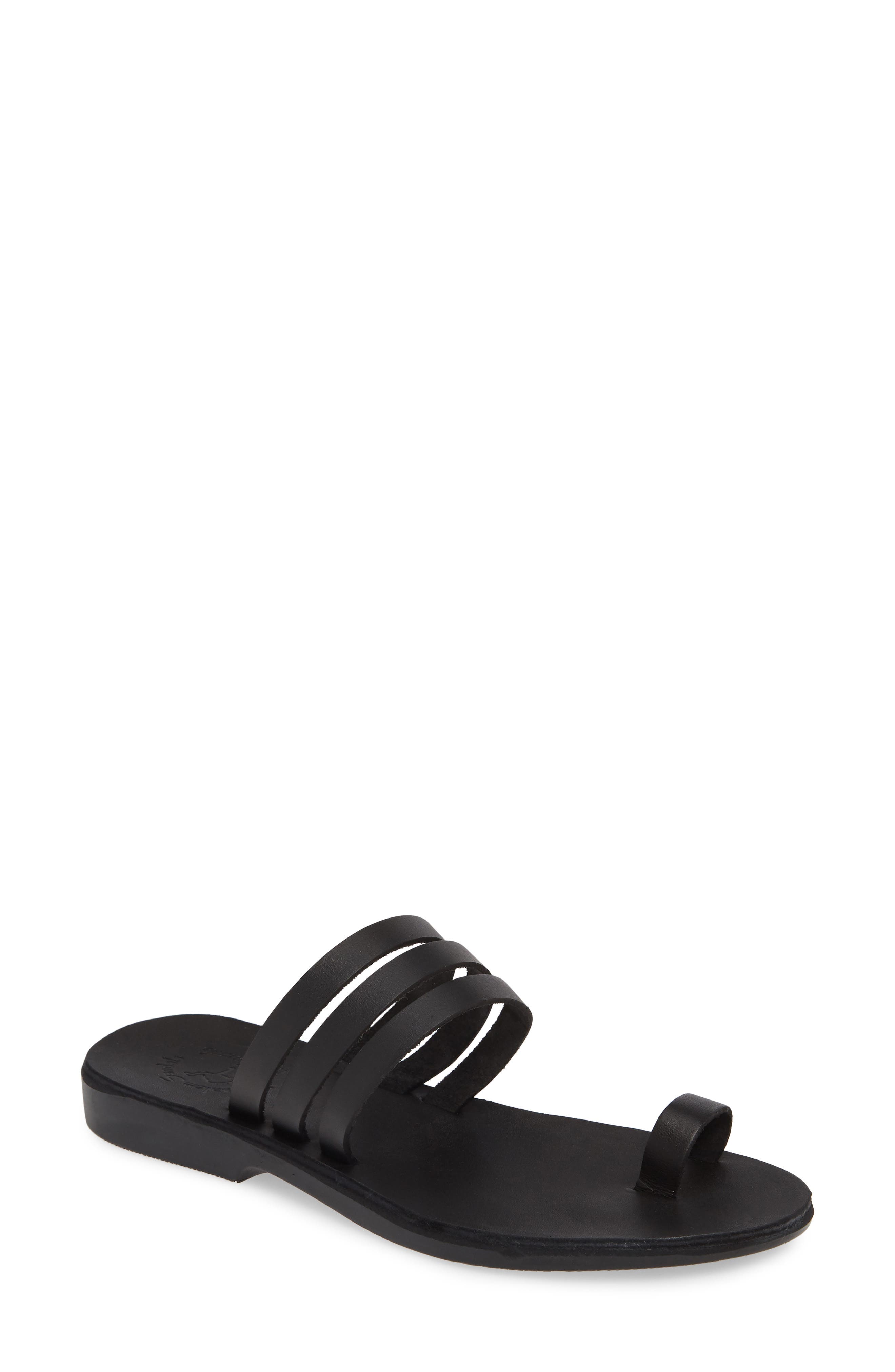 Jerusalem Sandals Angela Slide Sandal, Main, color, 