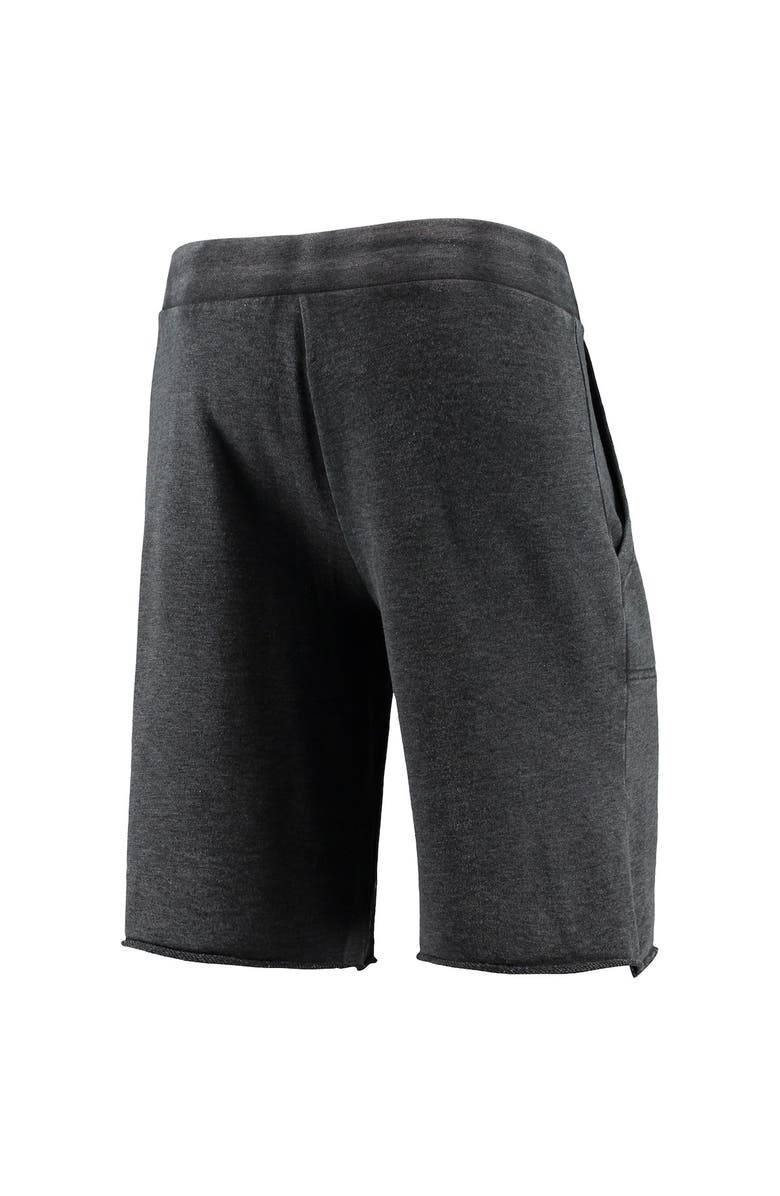 ALTERNATIVE APPAREL Men's Heathered Black Alternative Apparel Arkansas Razorbacks Victory Lounge Shorts, Alternate, color, 