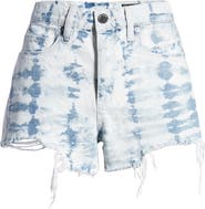 BLANKNYC The Barrow Tie Dye Denim Shorts