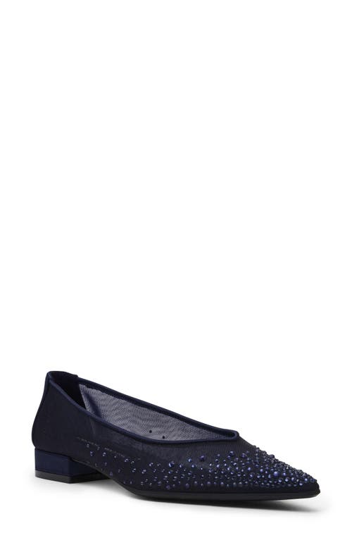 Anne Klein Carlisle Pointed Toe Pump In Blue
