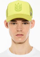 Cult of Individuality Logo Mesh Back Suede Trucker Hat