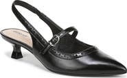 LifeStride Marilyn Slingback Pointed Toe Kitten Heel Pump