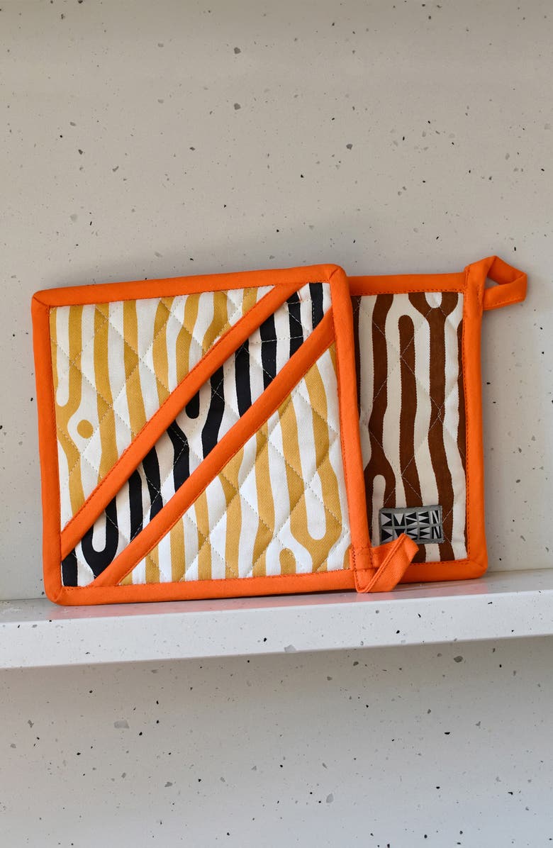 Dusen Dusen Quilted Potholder, Alternate, color, 