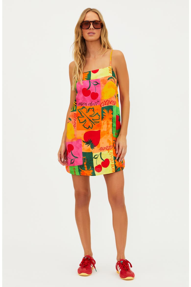 Tayla Cover-Up Minidress, Alternate, color, FRUIT MAR
