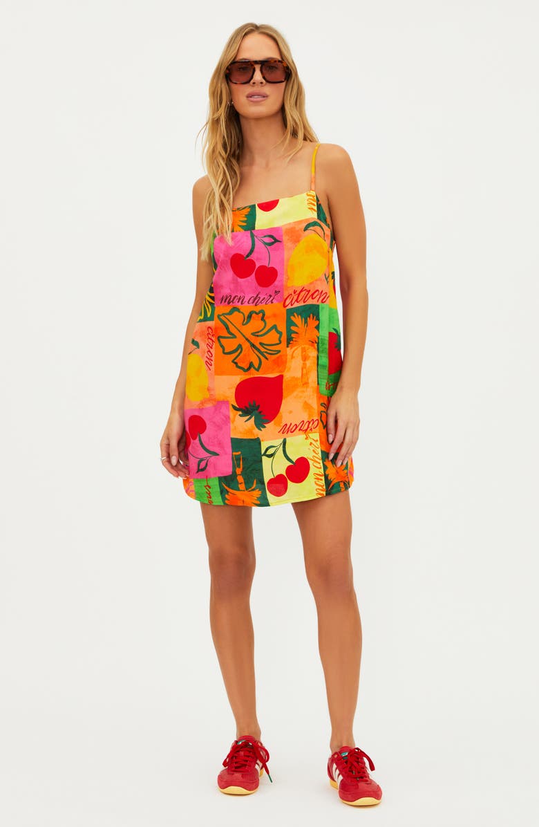 Beach Riot Tayla Cover-Up Minidress, Alternate, color,