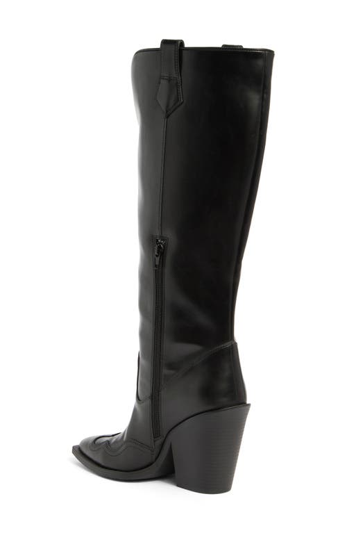 Abound Zahra Western Knee High Boot In Black