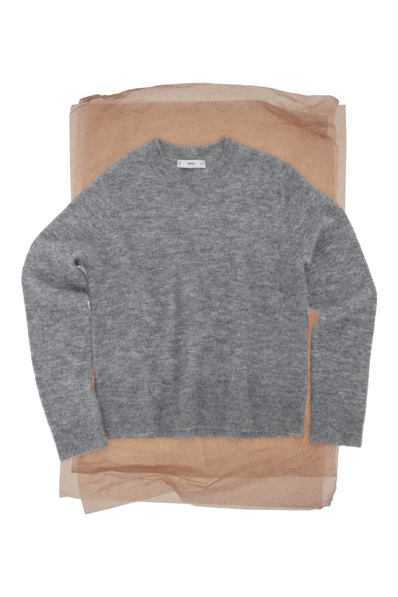 Crewneck Sweater, Alternate, color, GREY