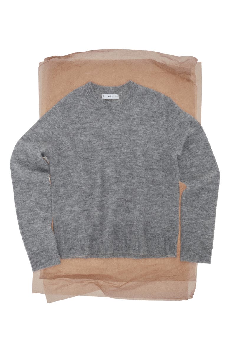 MANGO Crewneck Sweater, Alternate, color,