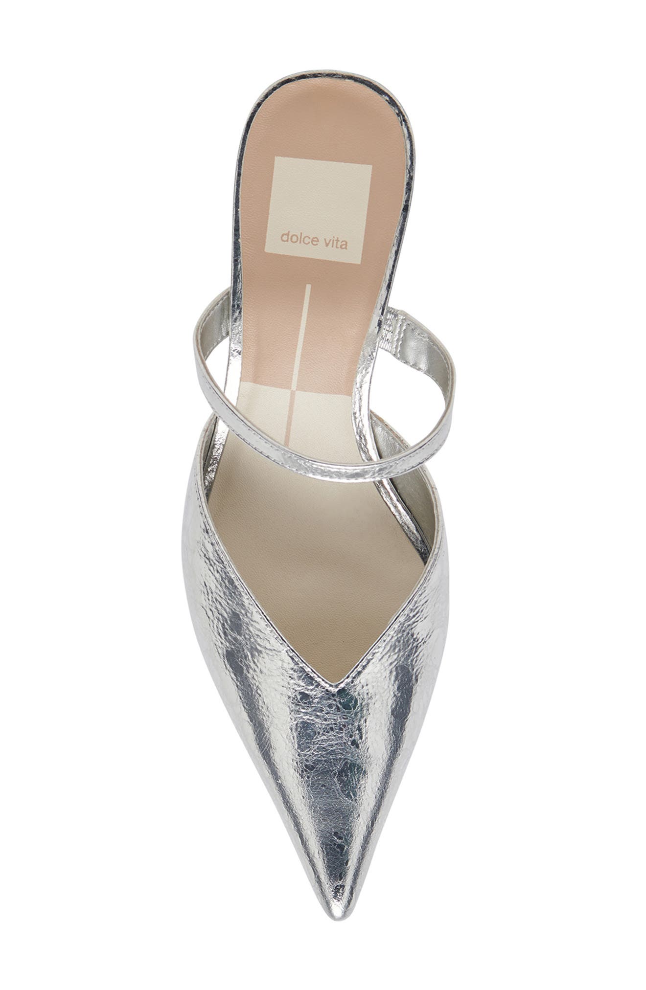 Kanika Kitten Heel Pump, Alternate, color, SILVER DISTRESSED LEATHER