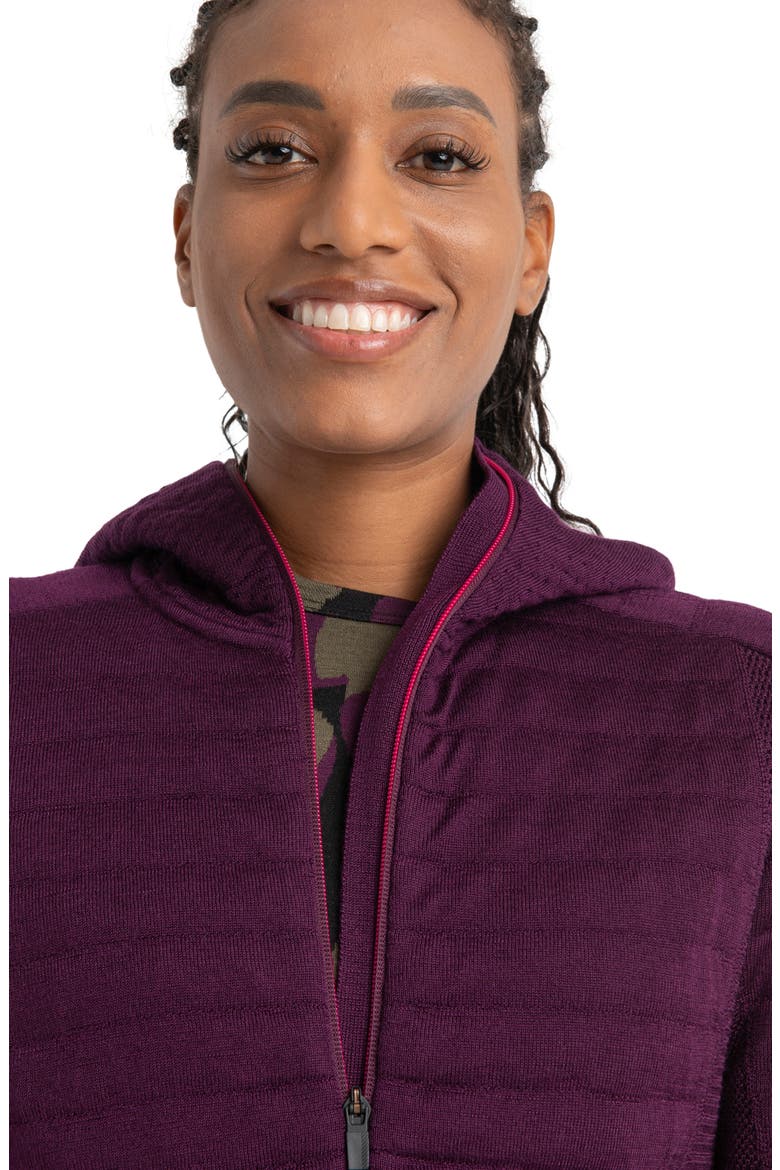 ZoneKnit Wool Blend Zip Hoodie, Alternate, color, NIGHTSHADE