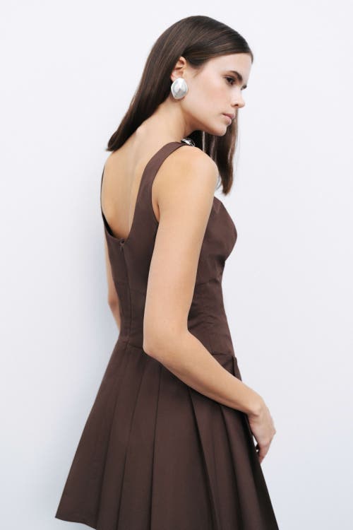 NOCTURNE NOCTURNE CORSET LOOK MINI DRESS 