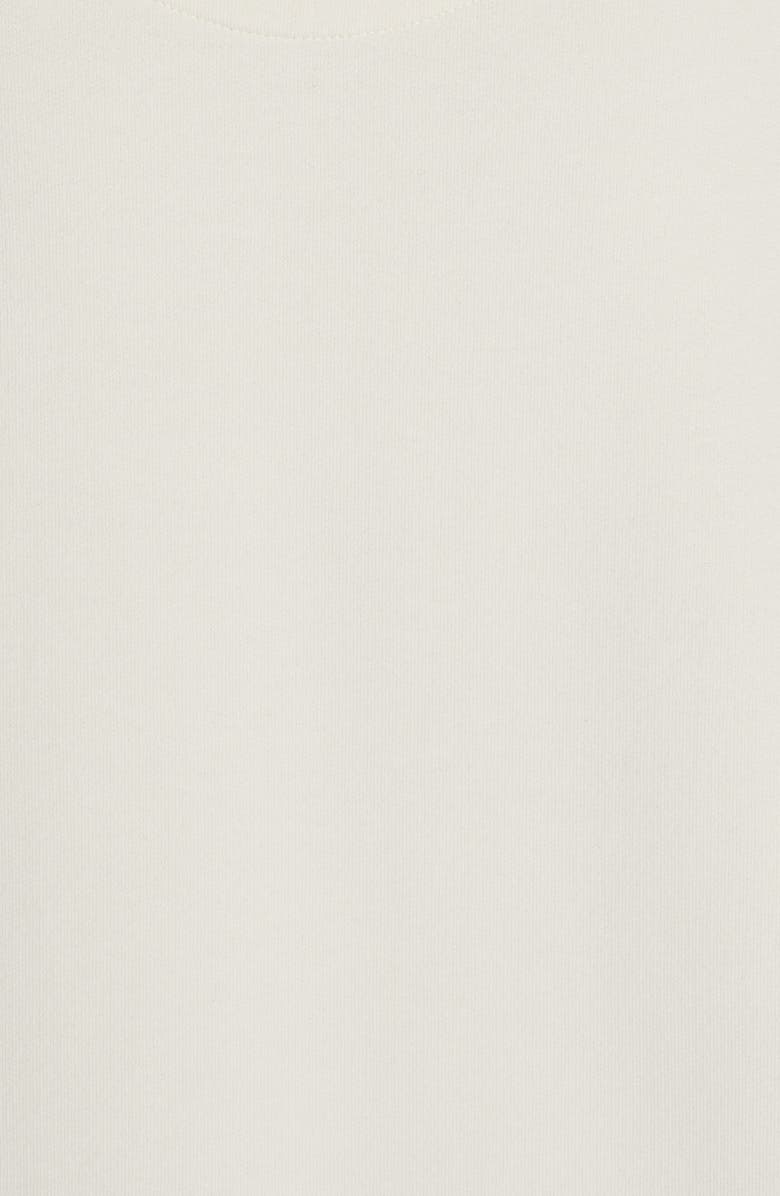 Golden Goose Varsity Logo Long Sleeve Hooded Sweatshirt Dress, Alternate, color, 