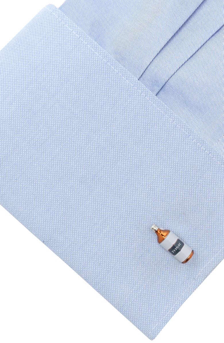 Cufflinks, Inc. Gin & Tonic Cuff Links, Alternate, color, Silver Multi