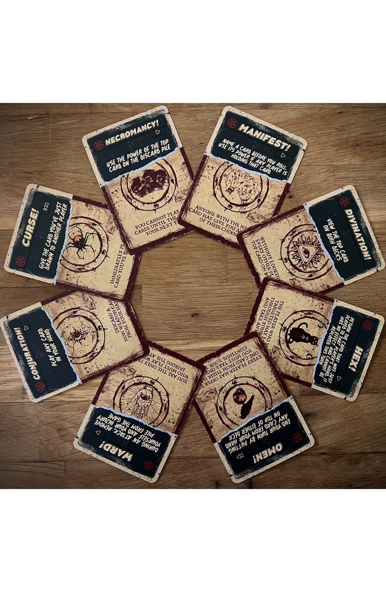 Psycho Killer Occult Classic Expansion Party Card Game, Alternate, color, Red