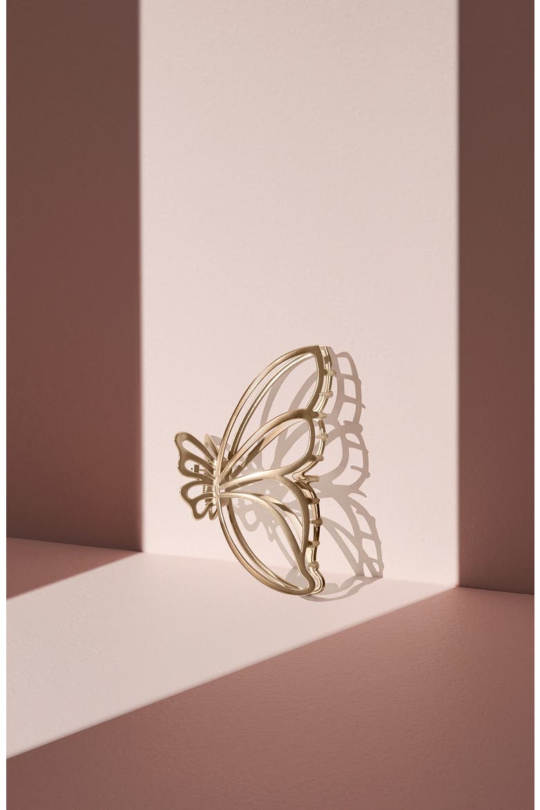 Glided Wing Hair Clip, Alternate, color, NO COLOR