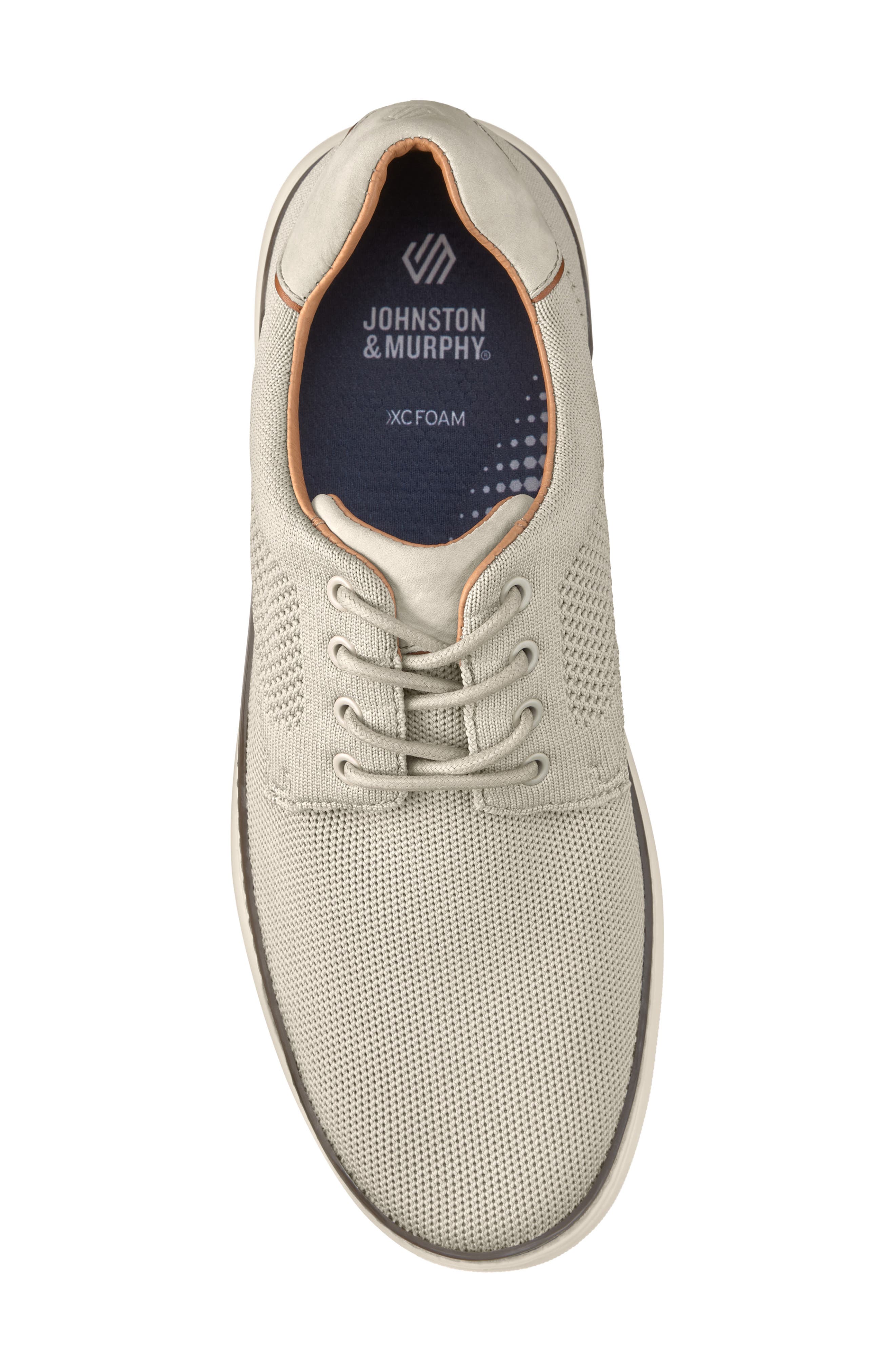Johnston & Murphy McGuffey 2 Plain Toe Knit Derby, Alternate, color, 