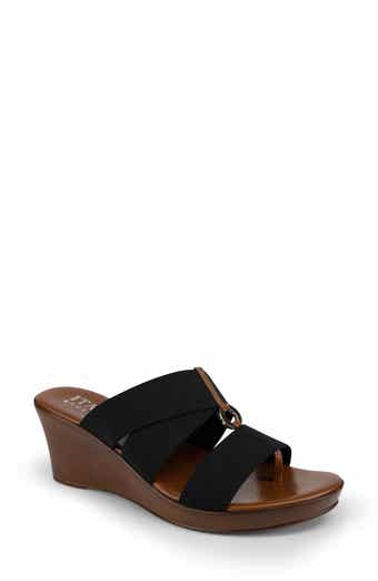 ITALIAN SHOEMAKERS Celsi Wedge Slide Sandal