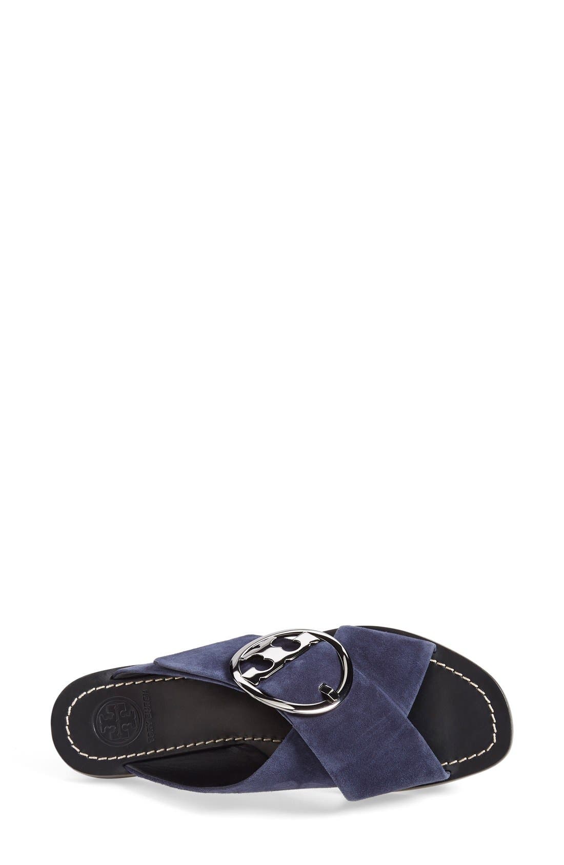 Tory Burch 'Thames' Slide Sandal, Alternate, color, 